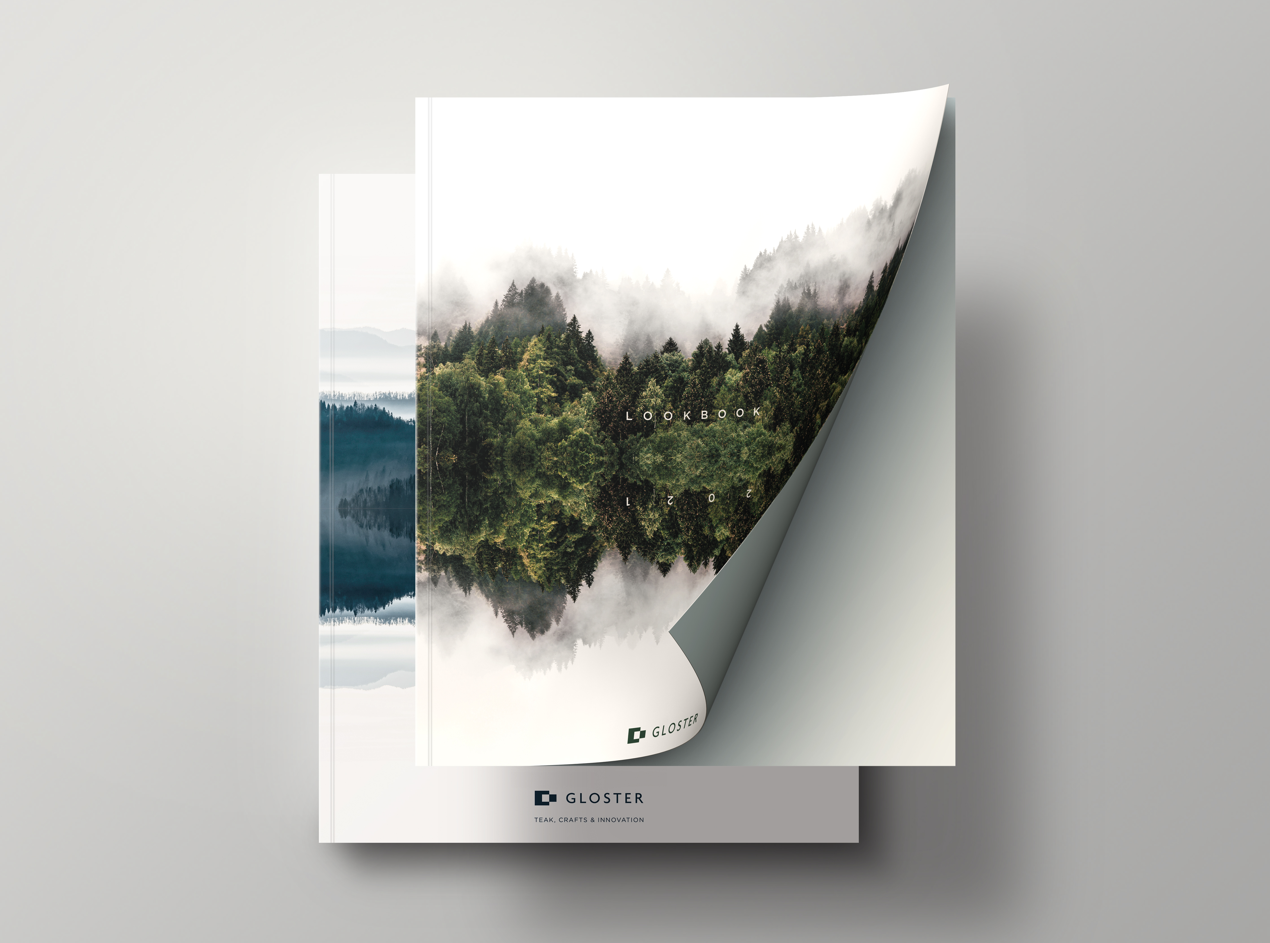 365° Design case Artwork for Gloster Lookbook, 2021