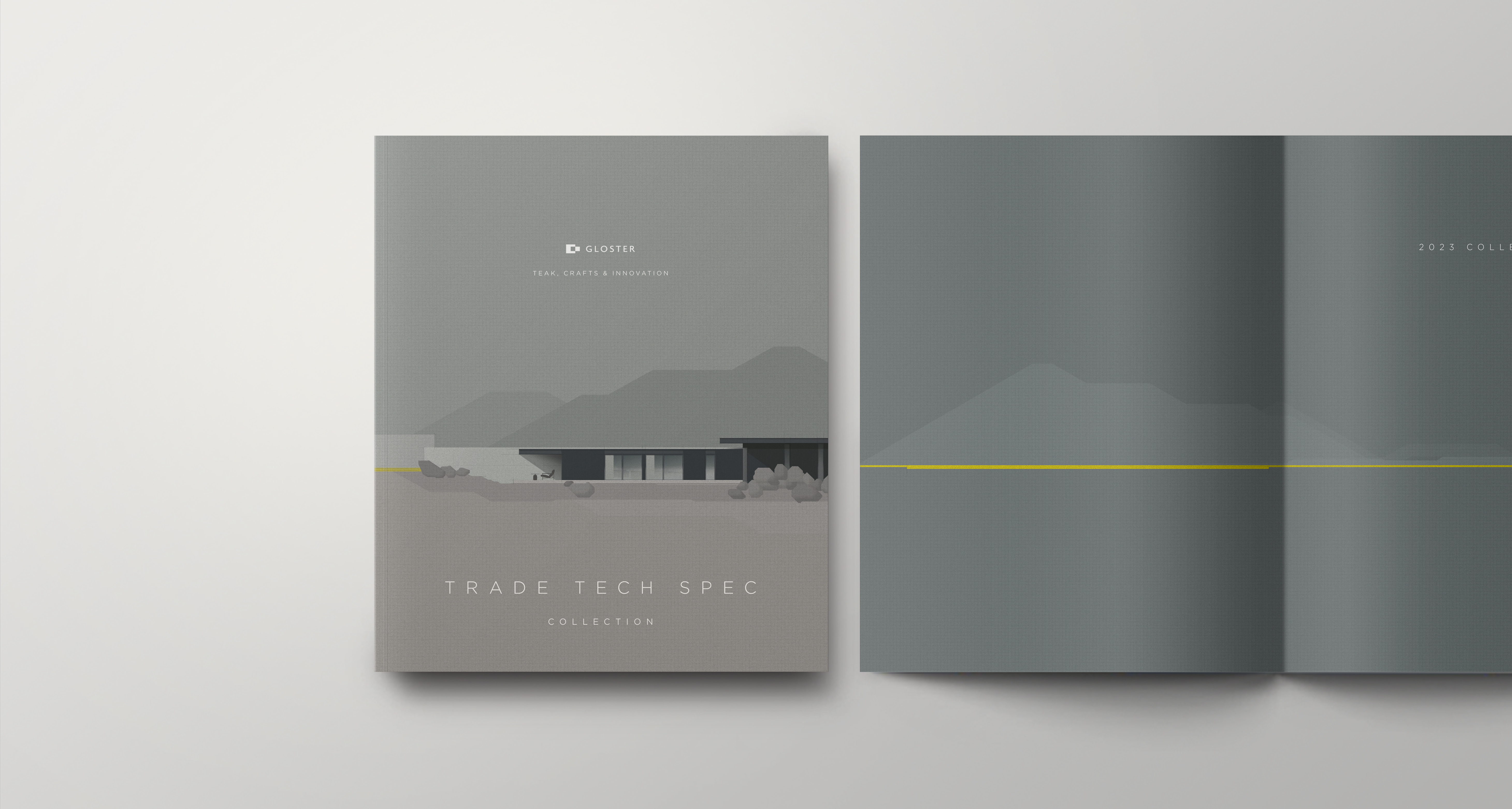 365° Design case Artwork and Illustration for Gloster Lookbook, 2023